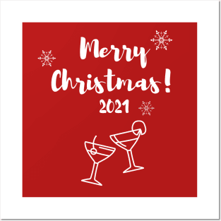 Merry Christmas 2021 Posters and Art